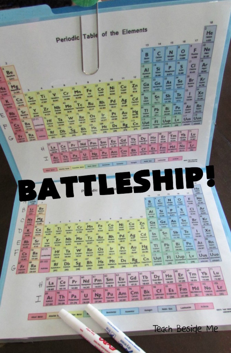 Periodic-Table-Battleship-Game